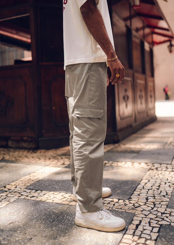 Calça Cargo – Gris